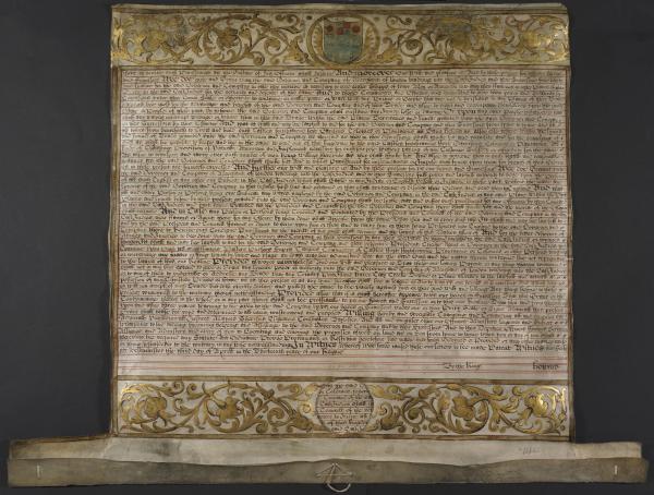  Charter granted to the East India Company