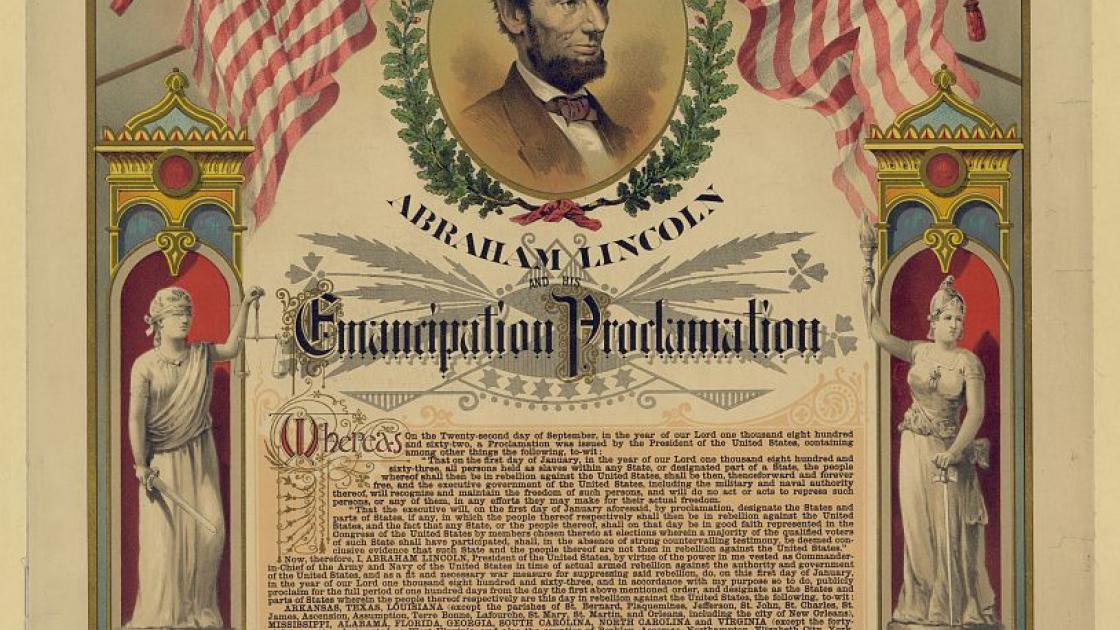  Emancipation Proclamation goes into effect